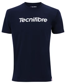 T-shirt pour homme Tecnifibre Club Cotton Tee Marine
