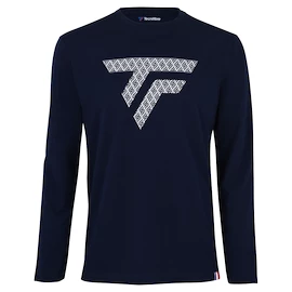 T-shirt pour homme Tecnifibre Pro Training Tee LS Navy