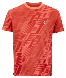 T-shirt pour homme Tecnifibre X-Loop Tee Coral