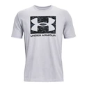 T-shirt pour homme Under Armour   ABC CAMO BOXED LOGO SS-GRY L