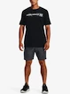 T-shirt pour homme Under Armour  CAMO CHEST STRIPE SS-BLK