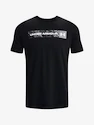 T-shirt pour homme Under Armour  CAMO CHEST STRIPE SS-BLK