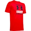 T-shirt pour homme Under Armour  Foundation SS T Red