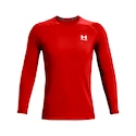 T-shirt pour homme Under Armour HeatGear HeatGear Armour Fitted LS Radiant Red