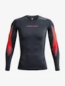 T-shirt pour homme Under Armour HeatGear Novelty LS-GRY