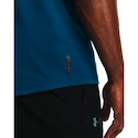 T-shirt pour homme Under Armour HeatGear Rush 2.0 Print SS Blue