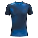 T-shirt pour homme Under Armour HeatGear Rush 2.0 Print SS Blue