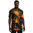 T-shirt pour homme Under Armour  Sport Palm Print SS Cruise Gold