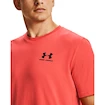 T-shirt pour homme Under Armour  SPORTSTYLE LC SS Venom Red