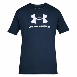 T-shirt pour homme Under Armour SPORTSTYLE LOGO SS Midnight Navy