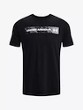 T-shirt pour homme Under Armour  UA CAMO CHEST STRIPE SS-BLK