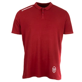 T-shirt pour homme Warrior Street Cotton Polo Burgundi