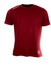 T-shirt pour homme Warrior Street Pocket Tee Burgundi