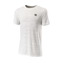 T-shirt pour homme Wilson  Kaos Rapide Seamless Crew II China White