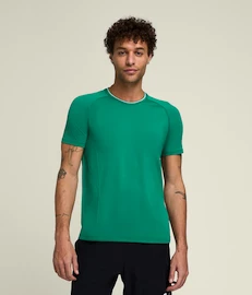 T-shirt pour homme Wilson M Team Seamless Crew Courtside Green