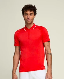T-shirt pour homme Wilson M Team Seamless Polo 2.0 Infrared