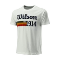 T-shirt pour homme Wilson  Script ´14 Tech Tee Blanc