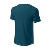 T-shirt pour homme Wilson  Script Eco Cotton Tee-Slimfit Blue Coral