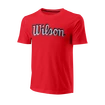 T-shirt pour homme Wilson  Script Eco Cotton Tee-Slimfit Red