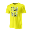 T-shirt pour homme Wilson  Stacked Tennis Tech Tee Sulphur Spring