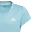 T-shirt pour jeune fille Adidas Aeroready 3-Stripes Tee Mint Ton