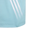 T-shirt pour jeune fille Adidas Aeroready 3-Stripes Tee Mint Ton