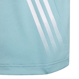 T-shirt pour jeune fille adidas Aeroready 3-Stripes Tee Mint Ton