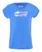 T-shirt pour jeune fille Babolat  Exercise Cotton Tee Girl French Blue