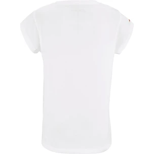 T-shirt pour jeune fille Babolat  Exercise Cotton Tee Girl White