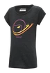 T-shirt pour jeune fille Babolat  Exercise Message Tee Black