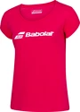 T-shirt pour jeune fille Babolat Exercise Tee Red