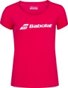 T-shirt pour jeune fille Babolat Exercise Tee Red