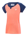 T-shirt pour jeune fille Babolat  Play Cap Sleeve Top Fluo Strike