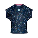 T-shirt pour jeune fille BIDI BADU  Fayola Tech Tee Dark Blue, Mixed 140 cm