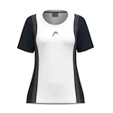 T-shirt pour jeune fille Head  CLUB 25 Tech T-Shirt Girls Navy/White