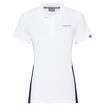 T-shirt pour jeune fille Head Club Tech Polo White/Navy