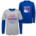 T-shirts pour enfant Outerstuff T-shirts NHL Two-Way Forward 3 en 1 pour enfants New York Rangers