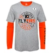 T-shirts pour enfant Outerstuff T-shirts NHL Two-Way Forward 3 en 1 pour enfants Philadelphia Flyers