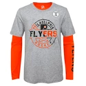 T-shirts pour enfant Outerstuff T-shirts NHL Two-Way Forward 3 en 1 pour enfants Philadelphia Flyers