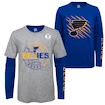 T-shirts pour enfant Outerstuff T-shirts NHL Two-Way Forward 3 en 1 pour enfants St. Louis Blues