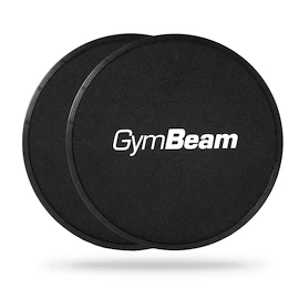 Tapis d'exercice GymBeam Core Sliders Black