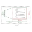 Tente Coleman  Darwin 3   BlackOut