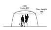 Tente Easy Camp  Moonlight Yurt Grey