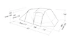 Tente Robens  Double Dreamer 5 Sand & Green