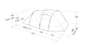 Tente Robens  Double Dreamer 5 Sand & Green