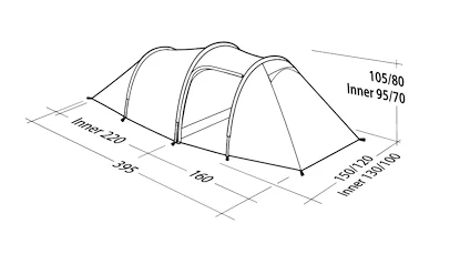 Tente Robens  Voyager 2EX