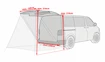 Tente VAUDE  Drive Van Trunk Linen