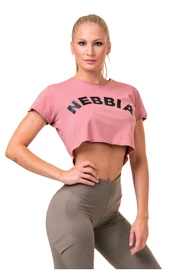 Top court Nebbia Loose Fit &amp; Sporty vieux rose
