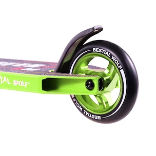 Trottinette freestyle Bestial Wolf  Booster B18 zelená