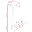 Trottinette freestyle Street Surfing TORPEDO Glaciar